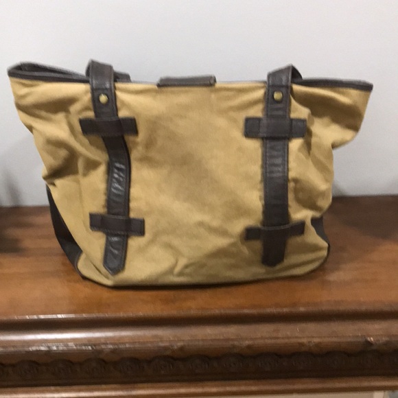 Matt and Nat Vintage fabric and faux leather bag - Picture 2 of 9